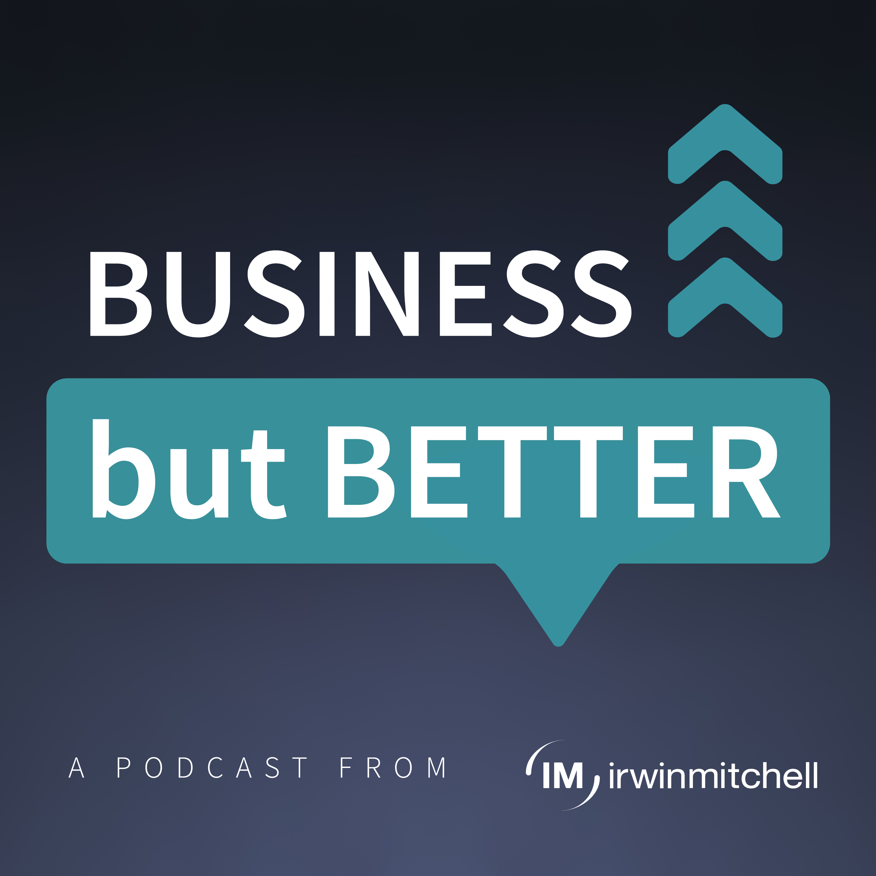 Business but better podcast logo